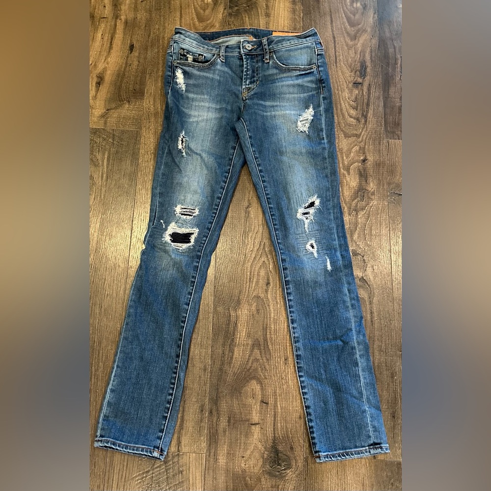 *GUC* Jean Shop LANA Distressed Medium Wash Jeans, Size 26 JW0012740P149
